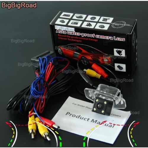 BigBigRoad Car Intelligent Dynamic Track Rear View Camera For honda Fit Sedan 2013 2014 2015 civic 2012--2016 / Ciimo