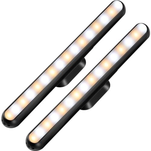 Stick on Lights for Headboard Loft Bunk Bed Bedroom Wireless Wall Mounted Reading Light Magnetic Dimmable Contact Lamp