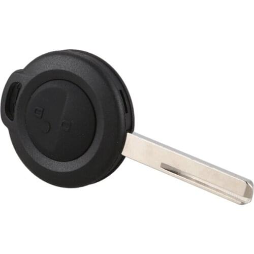 2 Button Remote Key Fob Case w/ Blade Shell For Mitsubishi Colt Warior Carisma