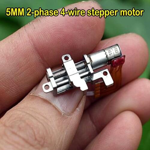 DC 5V Precision 5MM Super Planetary Reducer Mini Stepper Motor 2-phase 4-wire All Metal Gear Metal 8mm Bearing Sliding Table