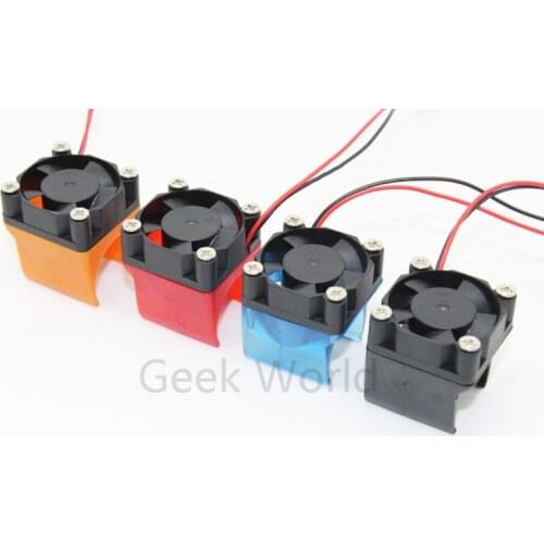 DIY Reprap 3D V6 Cooling Fan with Fan Housing Guard Injection Moulded Fan Duct