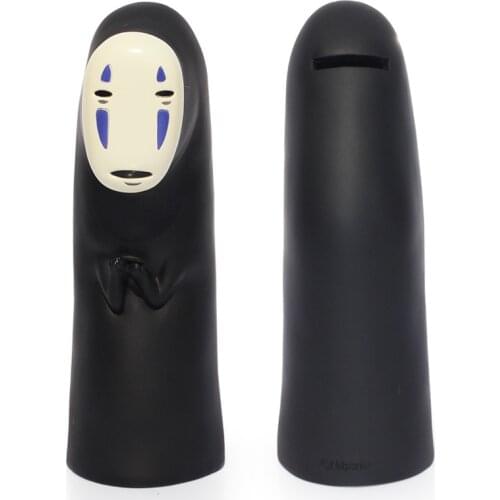 New 20cm Miyazaki Hayao No Face PIggy Bank PVC Action Figure Toy Free shipping