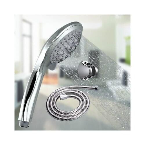 Chrome 5 Booster handheld shower adjustment Nozzle Shower set Bathroom accessories