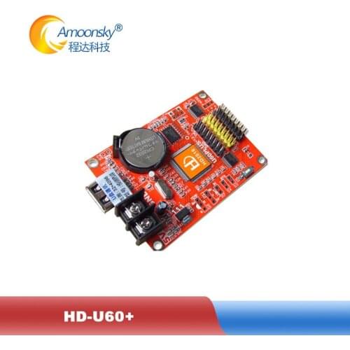 Huidu Hd-U60+ U60 PLUS Led control display card for LED screen outdoor led video single color advertisement