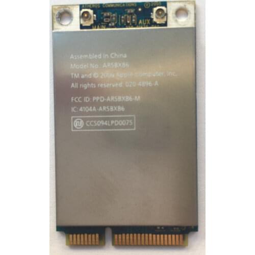 Wireless Adapter Card for Atheros Apple AR5006EXS AR5BXB6 AR5424a 603-8214-1-a A1150 A1181 Wlan WIfi Card