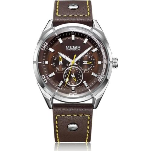 Creative MEGIR Army Military Watches Men Luxury Brand Quartz Sport Wrist Watch Clock Men Relogio Masculino Erkek Kol Saati