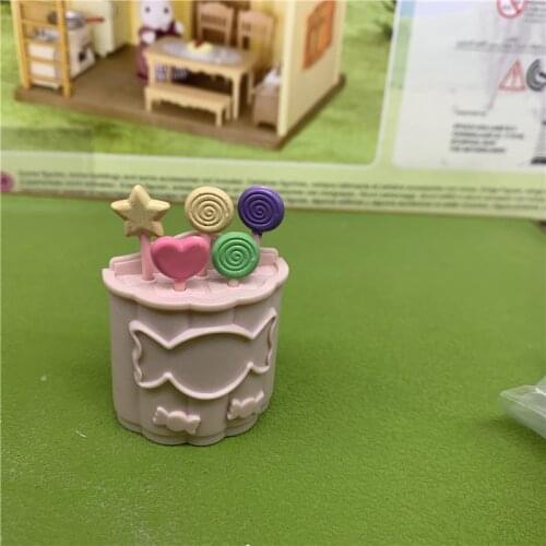 Geniune Sylvanian Doll Families Dollhouse Animal Figures furniture set clothes house food without package