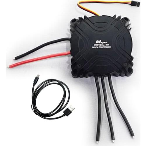 In Stock! Maytech High Voltage 50A 75V VESC6 based controller MTSVESC7.5R Round Shape for Robotics Electric skateboard ROV