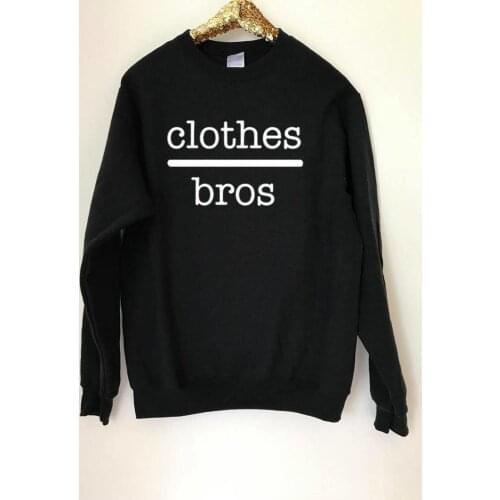 Skuggnas New Arrival Clothes Over Bros Fashion Sweatshirt Crew neck Unisex Aesthetic Clothing Long Sleeved Tumblr Jumper