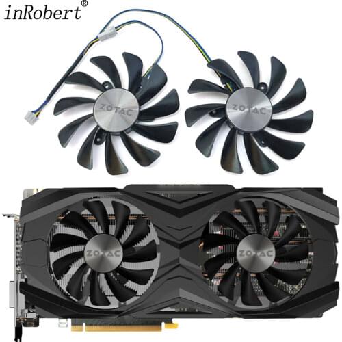 NEW 95mm 42mm 4PIN GTX 1080 Ti AMP GPU Cooler Fan for ZOTAC GeForce GTX 1080 Ti AMP Edition ZT-P10810D-10P Graphic Card Cooler