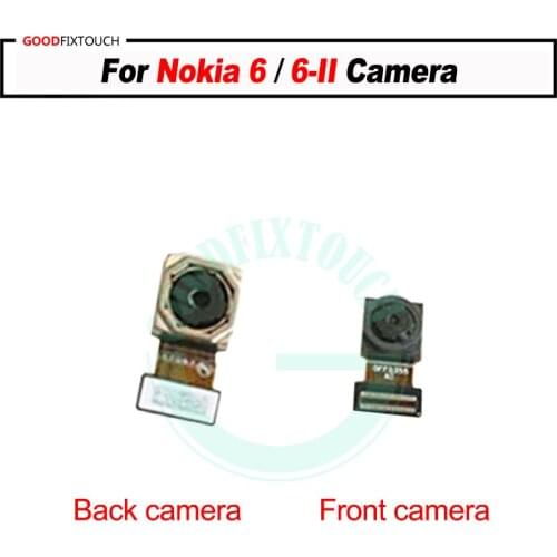Original For Nokia 6 Camera Back Rear Camera with front small cameraFor nokia 6-II TA-1054 nokia6 2018 TA-1000 TA-1003