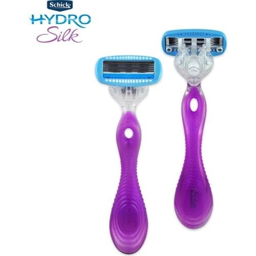 Original Schick HydroSilk women face razor Lady shaver manual Best epilator girl Advanced Moisture Hydratation Amelioree