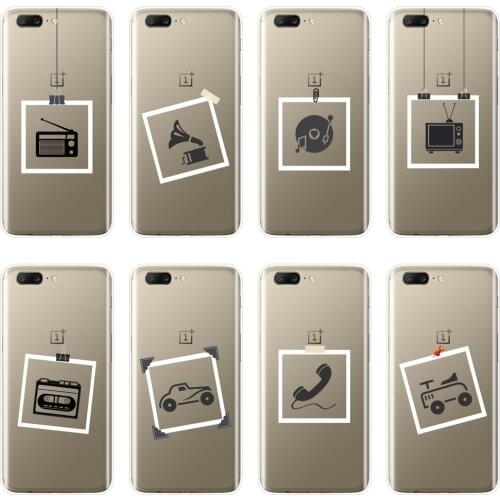 Retro Vintage Old Car Cassette Simple Back Cover For One Plus 6 6T 5 5T 3 3T Soft Phone Case Silicone For OnePlus 6 6T 5 5T 3 3T