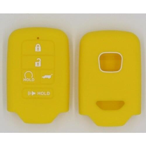 SILICONE COVER CASE PROTECTOR FOR HONDA 2 BUTTON REMOTE KEY FOB CASE CIVIC ACCORD JAZZ CRV HRV