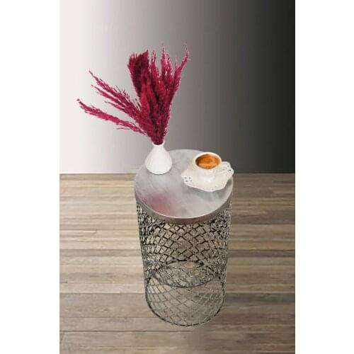 Modern Home Coffee table (250x480) Black Silver Patina coffe table