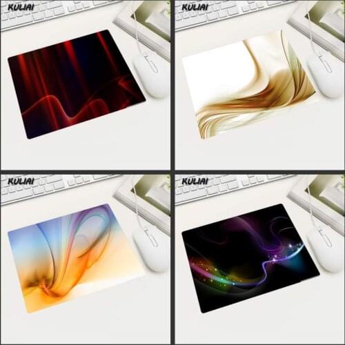 XGZ High Quality Pretty Pattern Auroras Rubber Mat Can Be Used for Desktop Computer Notebook Coaster Compact and Portable