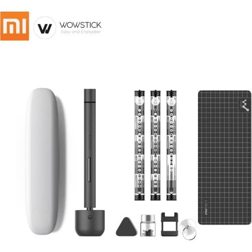 Xiaomi Wowstick 1F Pro 56Bits Electric Screw Mi driver Precision Cordless Alloy Body LED Light Lithium Battery Power Repair Tool