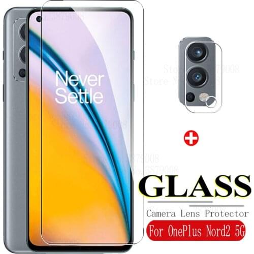 For OnePlus Nord2 Glass Tempered Glass for One Plus Nord 2 Glasses Full Cover Screen Camera Protector Film For OnePlus Nord2 5G