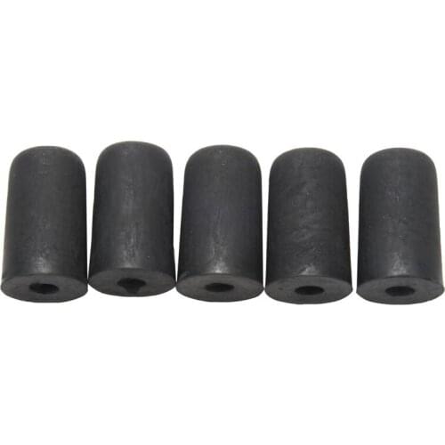 Quality 5 Pcs Cello Endpin Tip Protector Rubber Cello tail pin case Tip Cap Protector Non-Slip Mat For Cello Stringed Violin Par