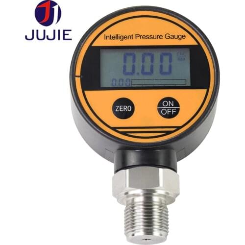 0-200PSI LCD Digital Tire Pressure Gauge Car Auto Motorcycle Tyre Air PSI Meter 1/4" NPT high precision SS304 interface