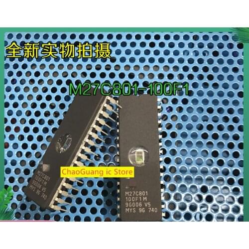 5-10 Uds/Lote M27C801 M27C801-100F1 27C801 CDIP32 100% Original nuevo entrega gratis