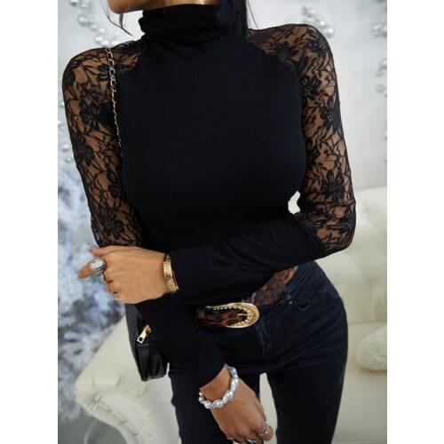 Abninigee Lace Blouses China