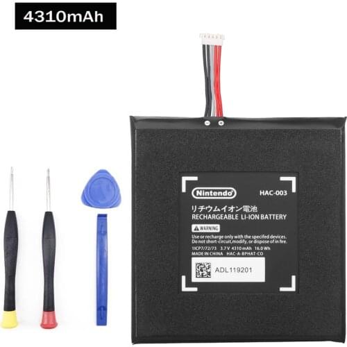 HAC-003 Battery Replacement Repair for Nintend Nitendo Switch Console 3.7V 4310mAh Li-ion Rechargeable Batteries