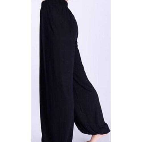 Women mens pants Large size Loose Fitness dance casual pants