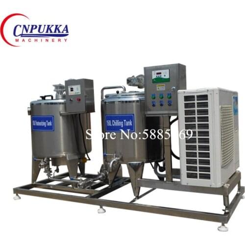 Factory price Stainless steel tank dairy machine cooler refrigeration milk cooling tank +95 degree pasteurizer