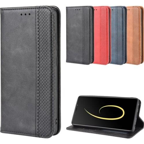 For Infinix Hot 6 Pro Case Business Wallet Cover Hot7 Hot 9 Play Para Hot10 Lite Coque for Infinix TECNO Camon 12 Pro S5 Capa