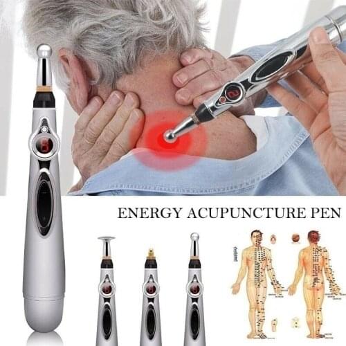 Electronic Acupuncture Pen Pain Relief Therapy Meridian Energy Pulse Massage Pen Powerful Meridian Energy Pen Relief Pain Tools