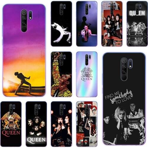 Freddie Mercury Queen Band Silicone Soft TPU Phone Case For Xiaomi Redmi Note 10 9 Pro Max 9T 9A 9C 8T 7a 9s 8 7 6A S2 K20 Cover