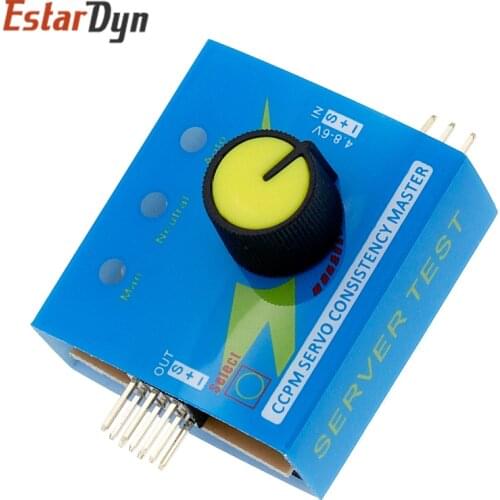 A73 Multi Servo Tester 3CH ECS Consistency Speed Controler Power Channels CCPM Meter