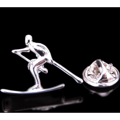 Mens Brooch Lapel Pin New Lapel Pin Badge ski Brooch mens and womens wedding suit shirt scarf accessories