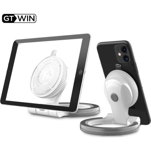 Mobile Phone Holder 360° Free Rotation Tablet Wall Hanging Bracket for iPhone 12 Pro iPad Mini Samsung S21 A50 Adjustable Stand