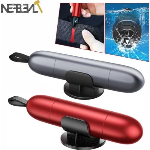 New Mini Car Safety Hammer Car Emergency Glass Window Breaker Seat Belt Cutter Life-Saving Escape Car Emergency Tool