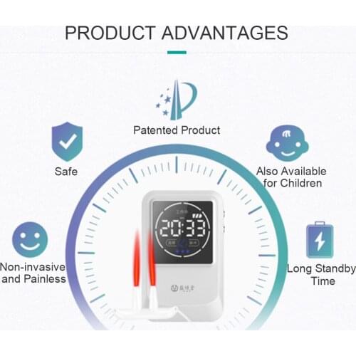 New Nose Care Rhinitis Therapy Allergy Reliever Low Frequency Laser Nasal Congestion Sinusitis Snoring Treatment Device Massager