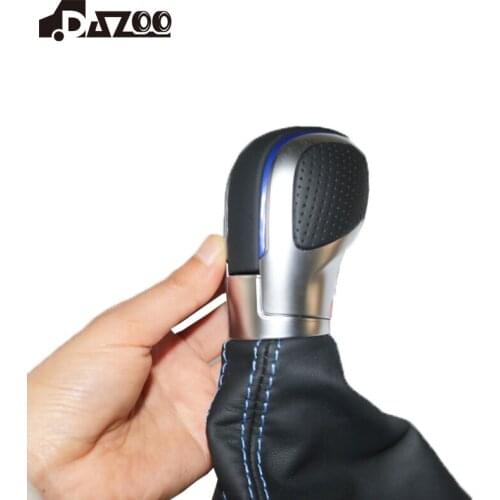 Auto Car Original DSG Gear Shift Knob Suede leather & Real Leather DSG Gear Shift Knob With Cover For Passat B8