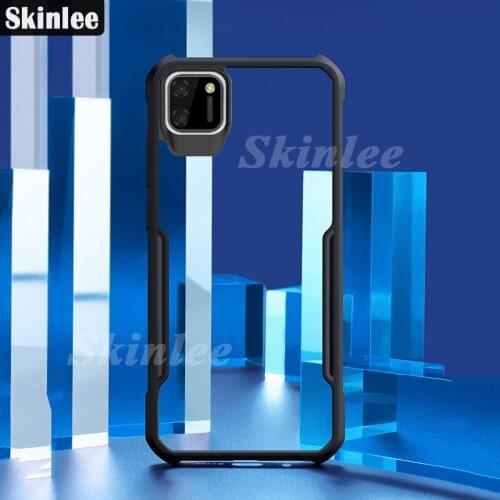 Skinlee For Realme C11 Case Official Original Shockproof Clear With Soft Frame Airbag Cover For Realme C11 2021 Case