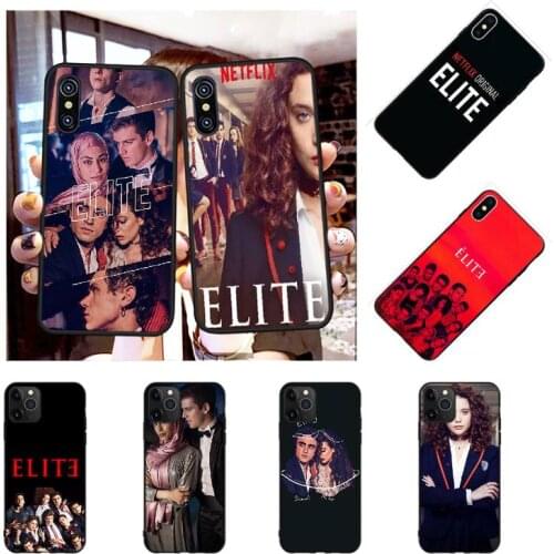 PENGHUWAN Spanish TV series Elite Custom Custom Photo Soft Phone Case for iPhone 11 pro XS MAX 8 7 6 6S Plus X 5S SE XR case