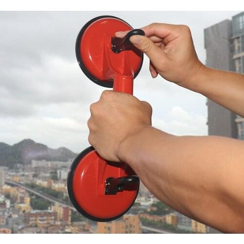 Industrial Grade Ceramic Glass Suction Cup Double Claw Round Rubber Suction Cup Aluminum Alloy Household