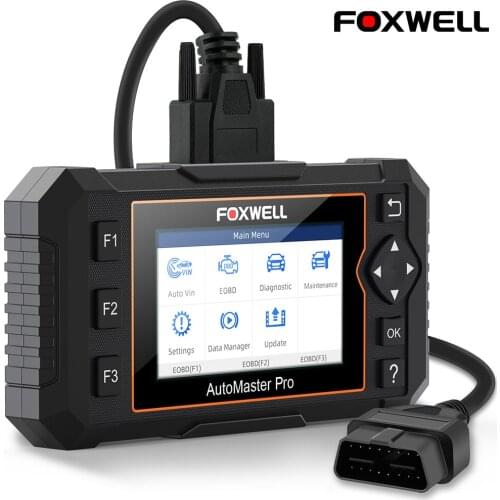 FOXWELL NT624 Elite OBD2 Scanner Code Reader Engine AT ABS SRS Full System Oil EPB Reset Auto Diagnostic Car Tools Free update