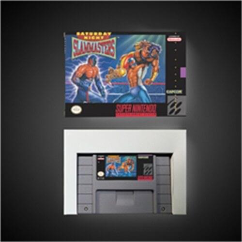 Saturday Night Slam Masters - Action Game Card US Version with Retail Box