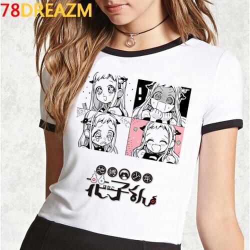 Toilet Bound Hanako Kun t shirt clothes women plus size casual aesthetic t-shirt plus size harajuku