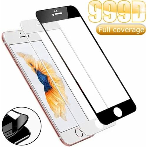 999D Protective Tempered Glass For iPhone 7 8 6 6S Plus SE 2020 Glass Screen Protector iPhone X XS 11 Pro Xs Max XR Glass Film