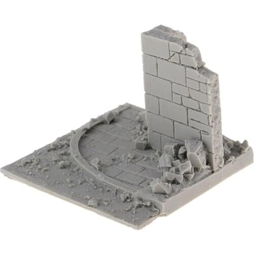1/35 Unpainted Resin Model Kit Architectural Ruins Backdrops