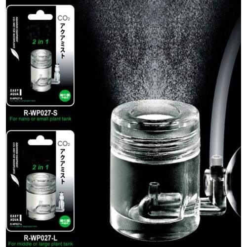 2 in 1 Acrylic CO2 Diffuser + Bubble Counter for Aquarium Aquatic Moss Plant