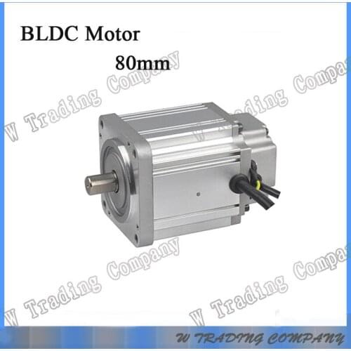 80mm brushless DC gear motor High Speed 310V DC, 550W for Slitting Machine