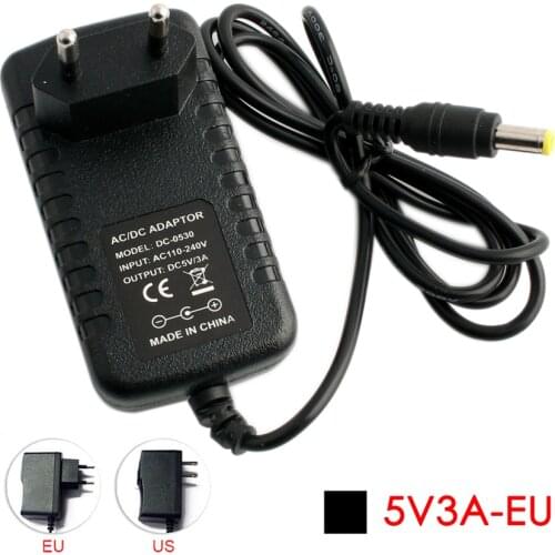 5V Power Supply 5V 3A Power Adapter 5Volt Switching Power Supply Adapter 220v to 5 V Volt 1A 2A 3A EU Plug SMPS Source 5 Volt