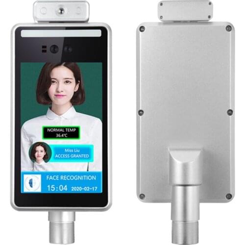 AI 8inch Facial Moving Recognition Device With 10,000 Face Capacity Works With Turnstiles For Access Control